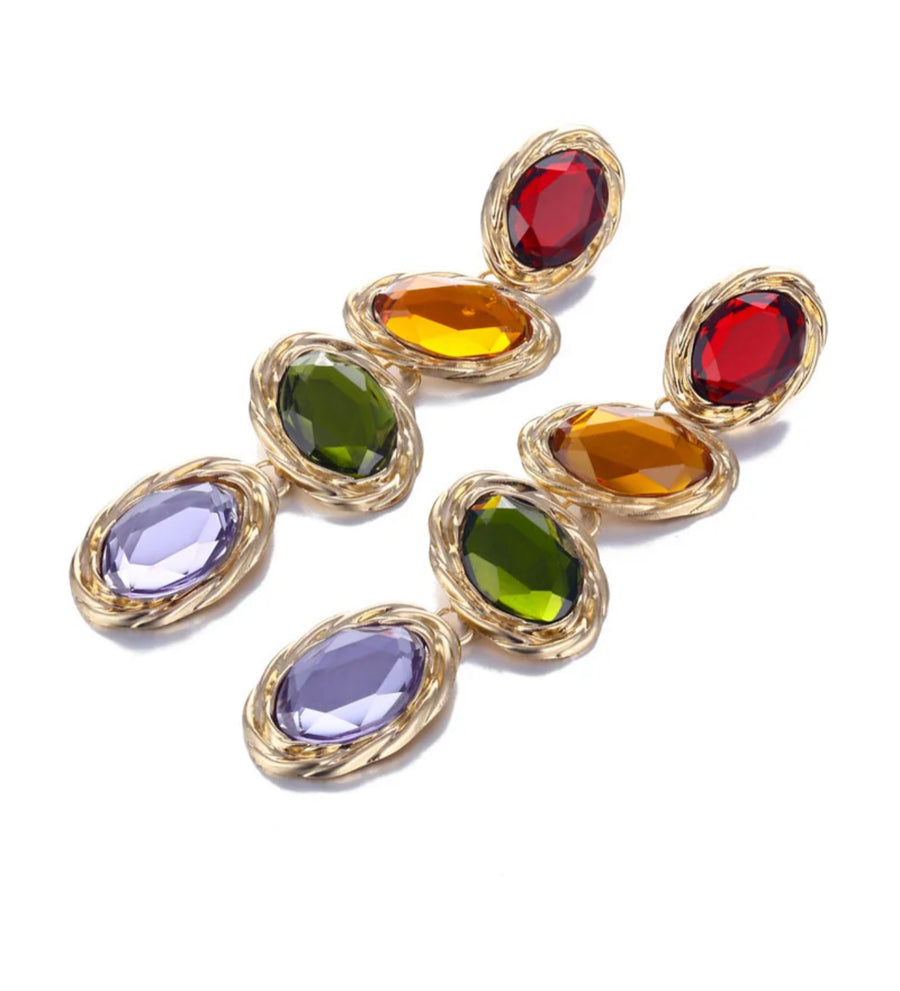 Color Stones Earrings