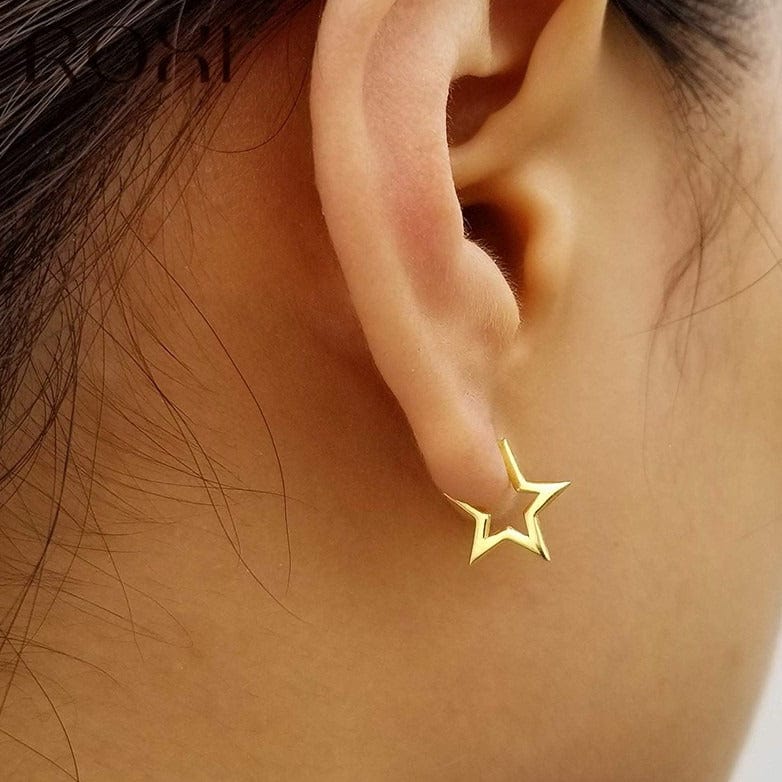 Star Pin Earrings