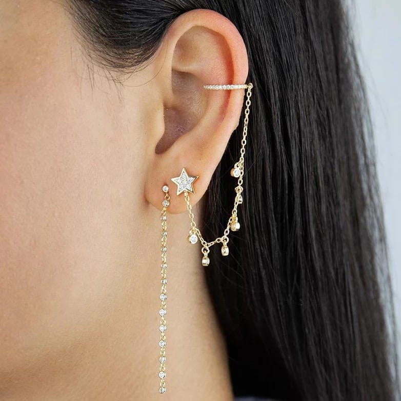Starry Night earring