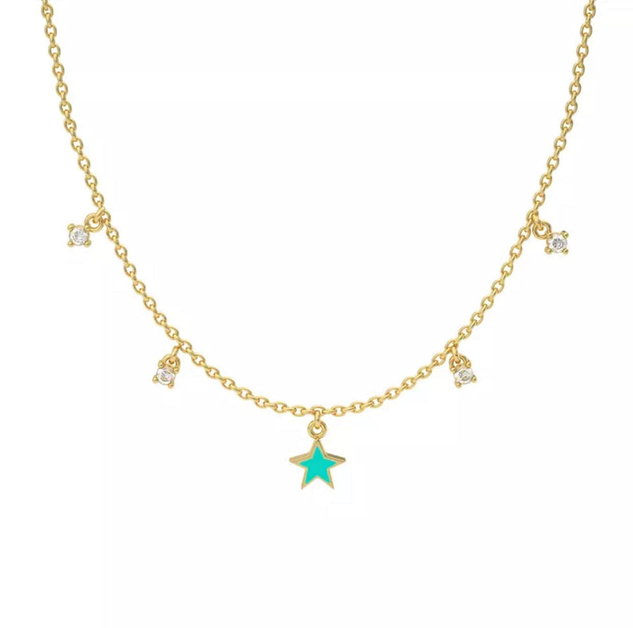 Girl Stars Necklace