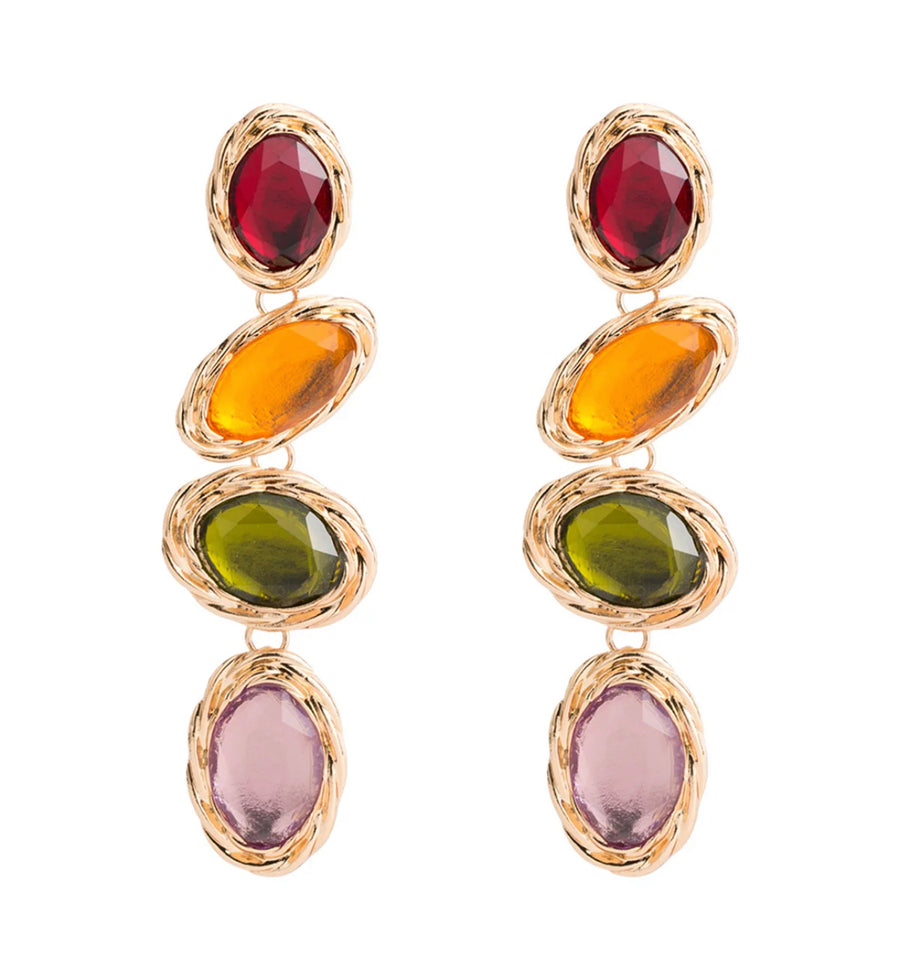 Color Stones Earrings